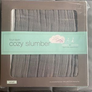 NEW- Aden + Anais Cozy Slumber Sleeping Bag-< 6mos